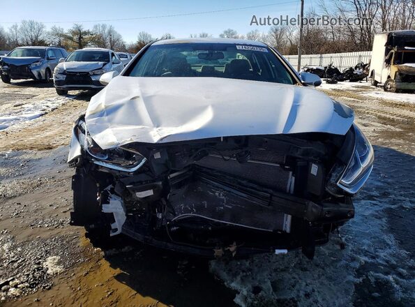 5NPE34AFXJH635125 2018 HYUNDAI SONATA Белый Вид спереди
