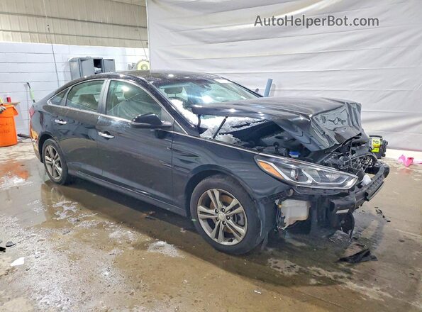 5NPE34AFXKH75781 2019 HYUNDAI SONATA Black 
