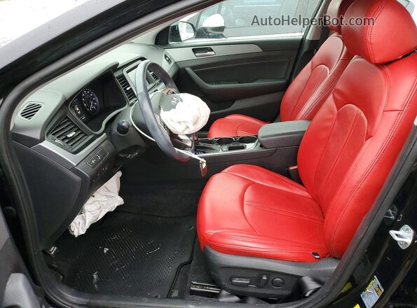 5NPE34AFXKH761552 2019 HYUNDAI SONATA Black 
