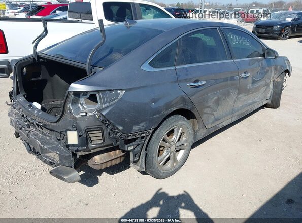 5NPE34AFXKH784264 2019 HYUNDAI SONATA Gray Tył prawy