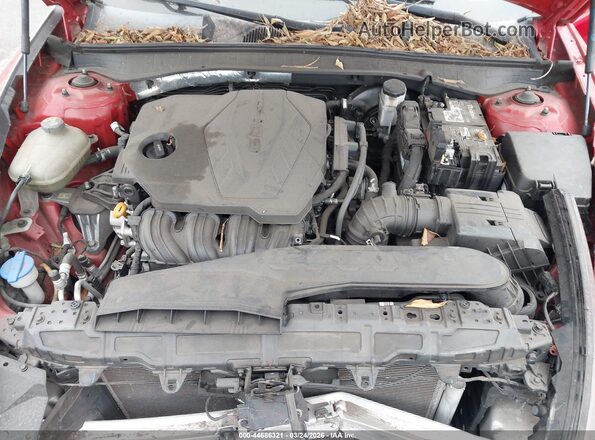 5NPEF4JA0LH034708 2020 HYUNDAI SONATA Red Вид ззаду