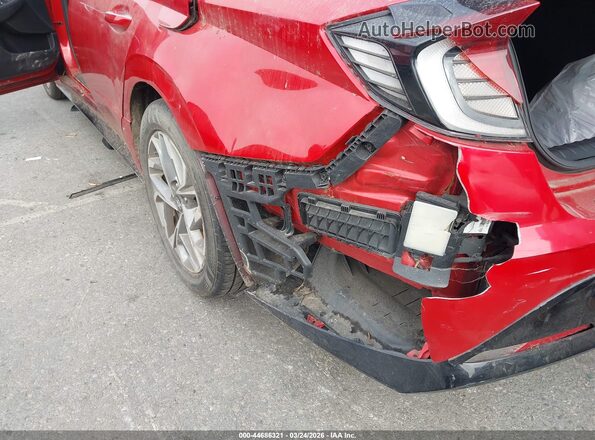 5NPEF4JA0LH034708 2020 HYUNDAI SONATA Red Вид задньої частини салону
