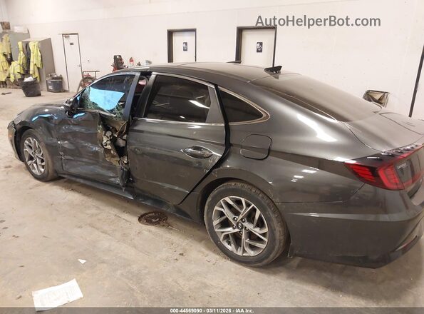 5NPEF4JA0MH083439 2021 HYUNDAI SONATA Gray Դիմացի տեսք