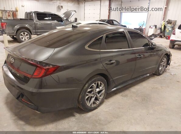 5NPEF4JA0MH083439 2021 HYUNDAI SONATA Gray Հետևի աջ