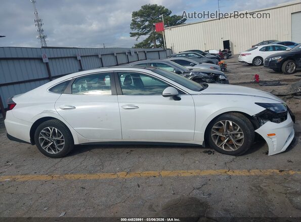 5NPEF4JA5MH109274 2021 HYUNDAI SONATA White Rear interior view