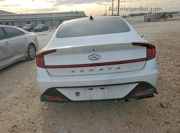 5NPEF4JA9MH102912 2021 HYUNDAI SONATA White Rear view