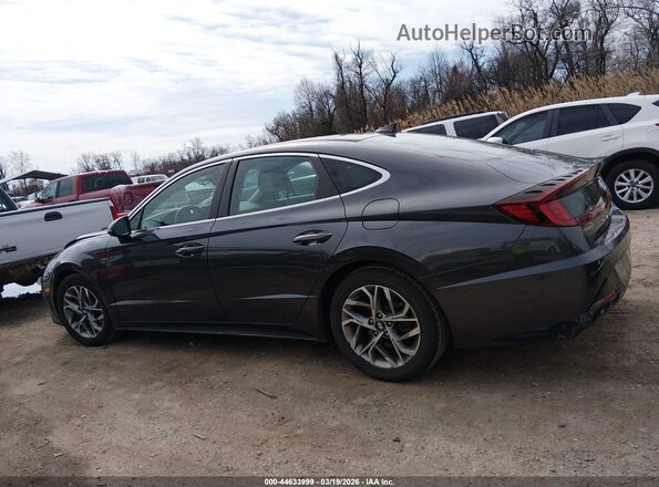 5NPEF4JAXLH016071 2020 HYUNDAI SONATA Gray Սալոնի 360 աստիճան տեսք