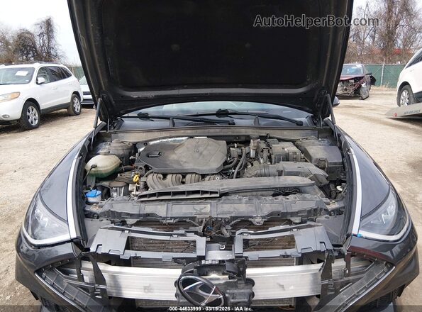 5NPEF4JAXLH016071 2020 HYUNDAI SONATA Gray Հետևի տեսք