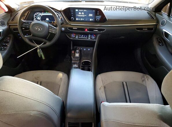 5NPEF4JAXMH102739 2021 HYUNDAI SONATA Gray 