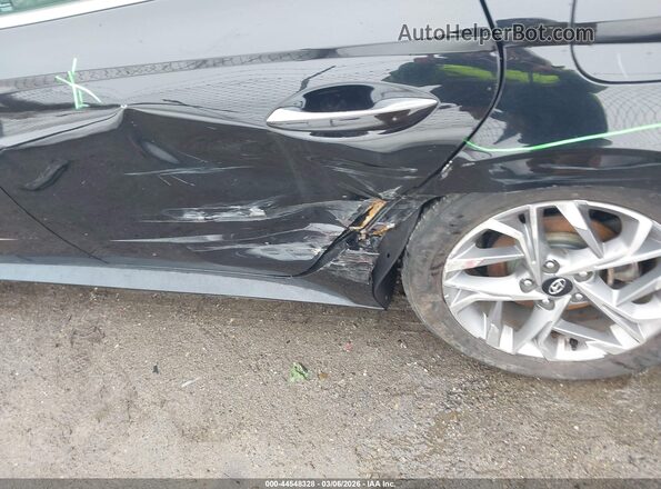 5NPEF4JAXMH104572 2021 HYUNDAI SONATA Black Front view