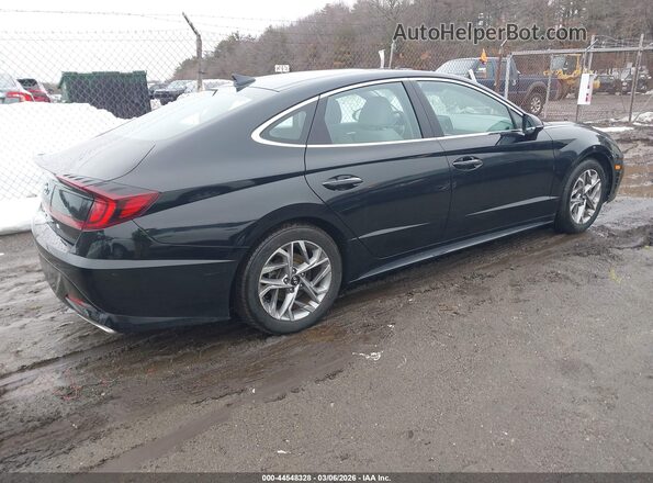 5NPEF4JAXMH104572 2021 HYUNDAI SONATA Black Rear right