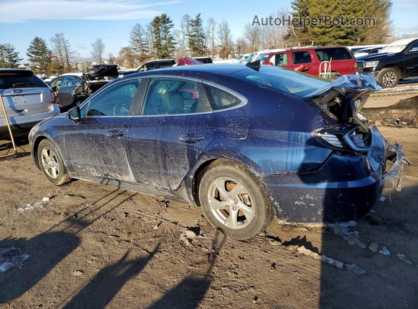 5NPEG4JA1MH094530 2021 HYUNDAI SONATA Blue Rear left