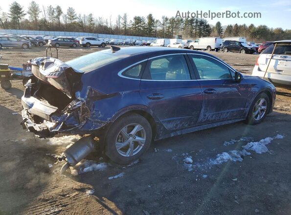 5NPEG4JA1MH094530 2021 HYUNDAI SONATA Blue Rear right