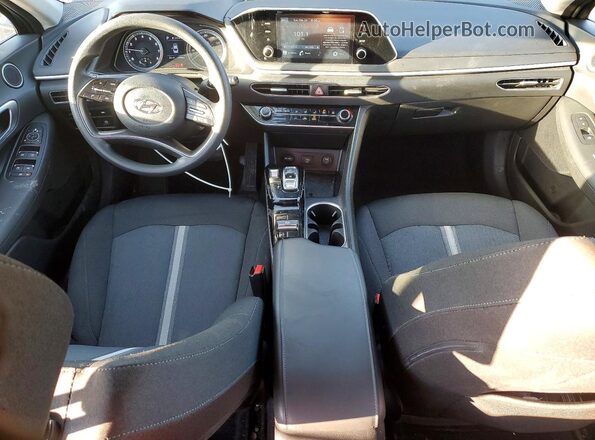 5NPEG4JA1MH094530 2021 HYUNDAI SONATA Blue Dashboard view
