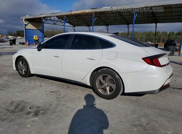5NPEG4JA2MH073363 2021 HYUNDAI SONATA Белый Задняя левая четверть