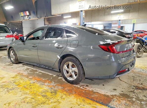 5NPEG4JA9MH127323 2021 HYUNDAI SONATA Gray Rear left
