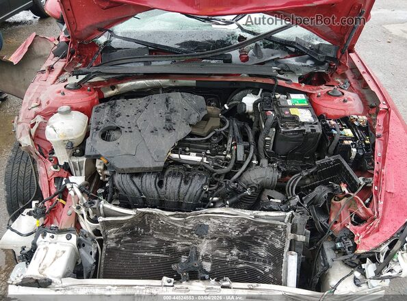 5NPEG4JAXMH071120 2021 HYUNDAI SONATA Red Vista trasera