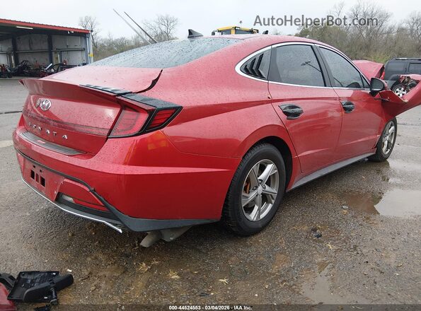 5NPEG4JAXMH071120 2021 HYUNDAI SONATA Red Trasero derecho