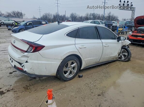 5NPEG4JAXMH111406 2021 HYUNDAI SONATA White Trasero derecho