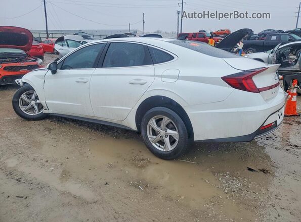 5NPEG4JAXMH111406 2021 HYUNDAI SONATA White Trasero izquierdo