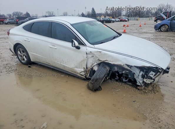 5NPEG4JAXMH111406 2021 HYUNDAI SONATA White Delantero derecho