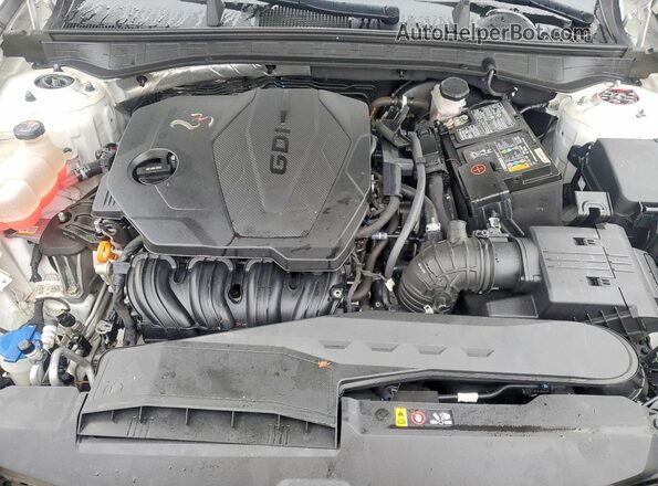 5NPEG4JAXMH111406 2021 HYUNDAI SONATA White Vista interior trasera
