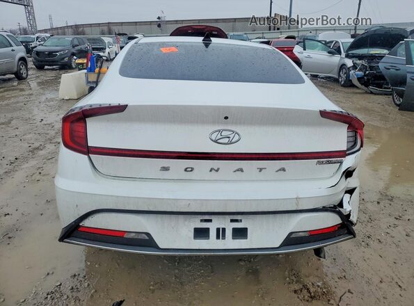 5NPEG4JAXMH111406 2021 HYUNDAI SONATA White Vista trasera