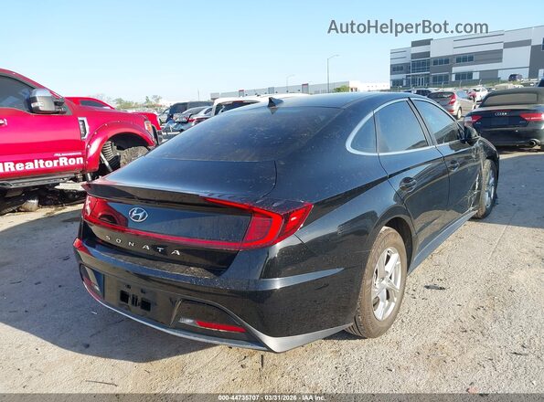 5NPEG4JAXMH126813 2021 HYUNDAI SONATA Black Trasero derecho