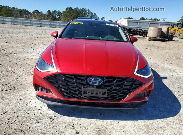 5NPEH4J22LH057782 2020 HYUNDAI SONATA Red 