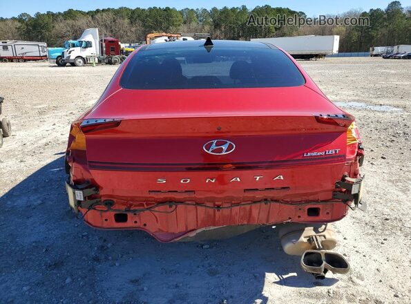 5NPEH4J22LH057782 2020 HYUNDAI SONATA Red 