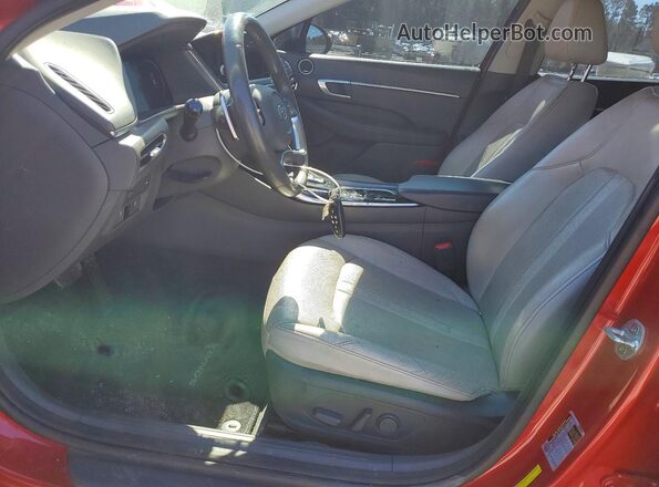 5NPEH4J22LH057782 2020 HYUNDAI SONATA Red 