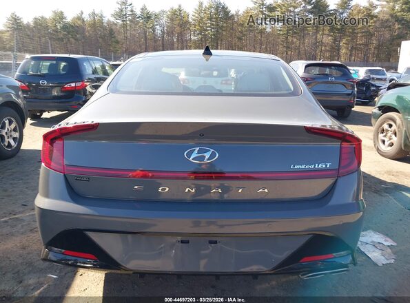 5NPEH4J2XMH093480 2021 HYUNDAI SONATA Gray 