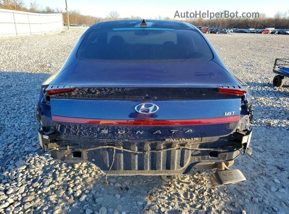 5NPEJ4J20LH019214 2020 HYUNDAI SONATA Синий 