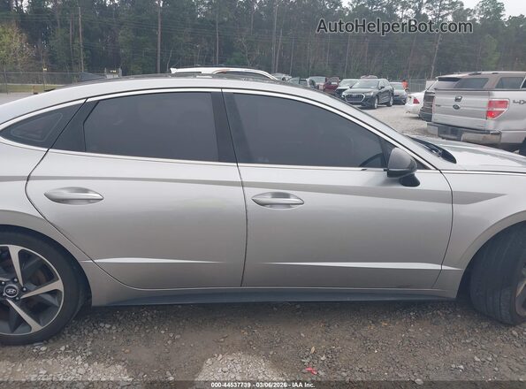 5NPEJ4J22MH065452 2021 HYUNDAI SONATA Gray Widok wnętrza 360 stopni