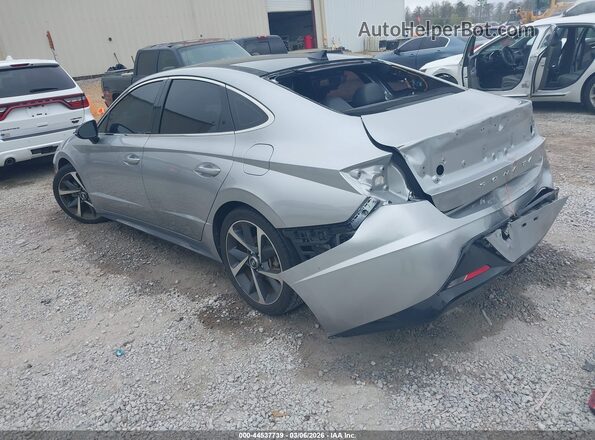 5NPEJ4J22MH065452 2021 HYUNDAI SONATA Gray Tył lewy