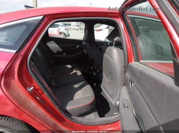 5NPEJ4J27MH107579 2021 HYUNDAI SONATA Red VIN sticker view