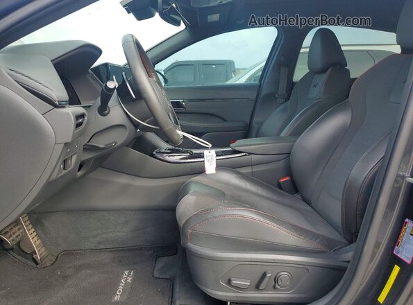 5NPEK4JC2MH125929 2021 HYUNDAI SONATA Gray Вид салону спереду