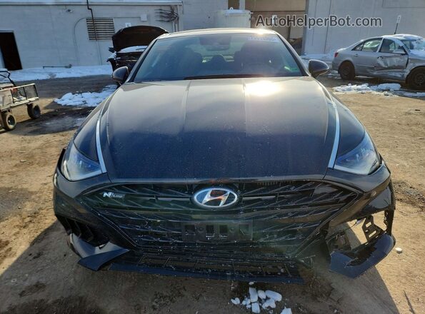5NPEK4JC7MH128308 2021 HYUNDAI SONATA Black Vista frontal