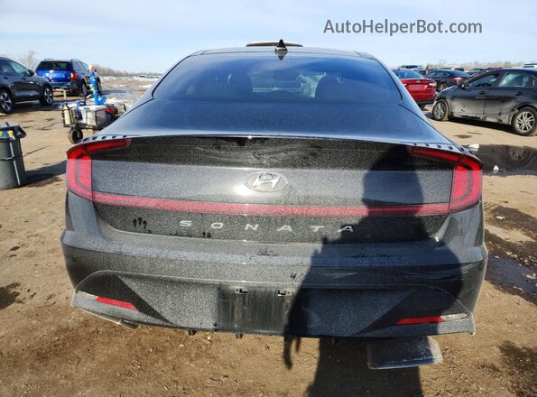 5NPEK4JC7MH128308 2021 HYUNDAI SONATA Black Vista trasera
