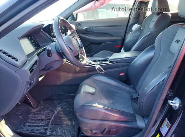 5NPEK4JC7MH128308 2021 HYUNDAI SONATA Black Vista interior delantera