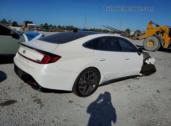 5NPEK4JCXMH131705 2021 HYUNDAI SONATA White Rear right