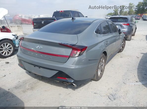 5NPEL4JA0MH078802 2021 HYUNDAI SONATA Серый Задняя правая четверть