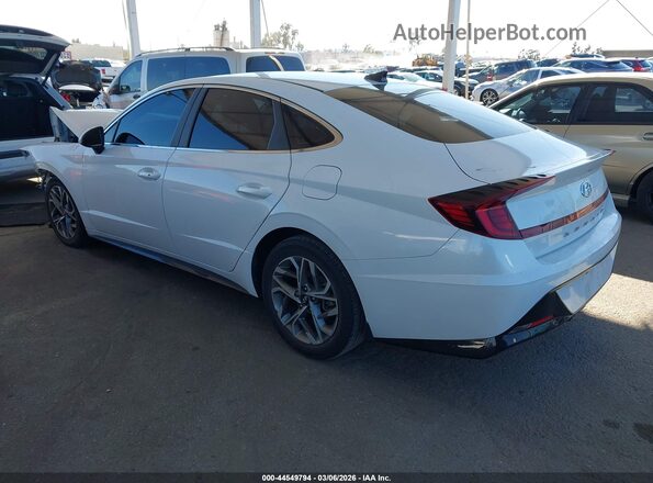 5NPEL4JA6MH068100 2021 HYUNDAI SONATA White Rear left