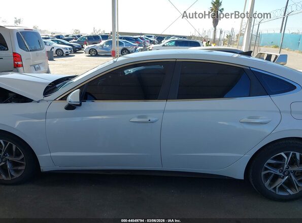 5NPEL4JA6MH068100 2021 HYUNDAI SONATA White 360 interior view
