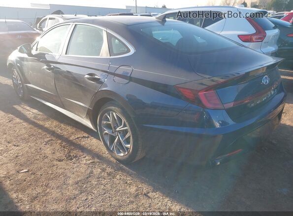 5NPEL4JA8MH091118 2021 HYUNDAI SONATA Синий Задняя левая четверть