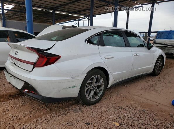 5NPEL4JA9MH090169 2021 HYUNDAI SONATA Белый Задняя правая четверть
