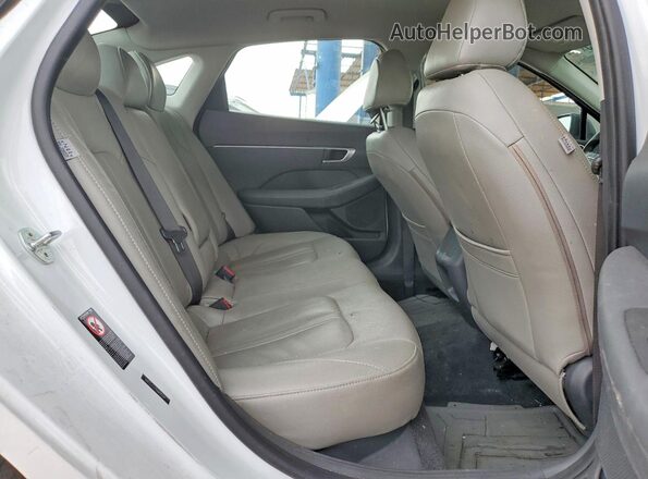 5NPEL4JA9MH090169 2021 HYUNDAI SONATA Белый Вид задних сидений