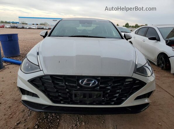 5NPEL4JA9MH090169 2021 HYUNDAI SONATA Белый Вид спереди
