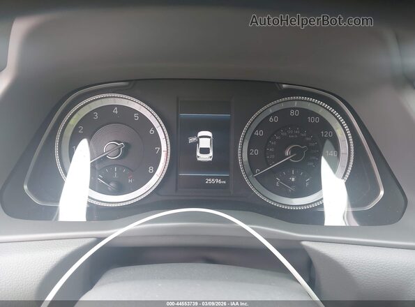 5NPEL4JAXMH066771 2021 HYUNDAI SONATA Gray უკანა სავარძლების ხედი