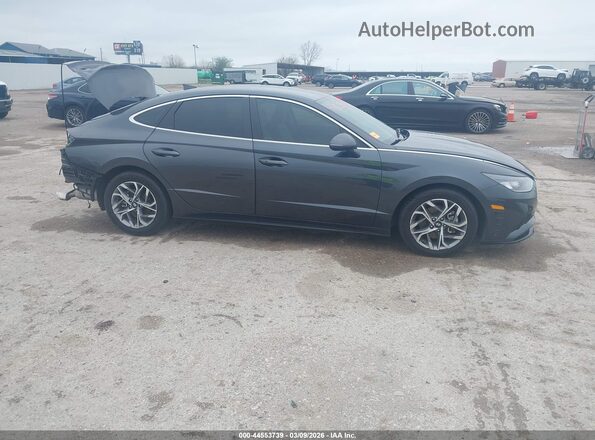 5NPEL4JAXMH066771 2021 HYUNDAI SONATA Gray სალონის 360-გრადუსიანი ხედი